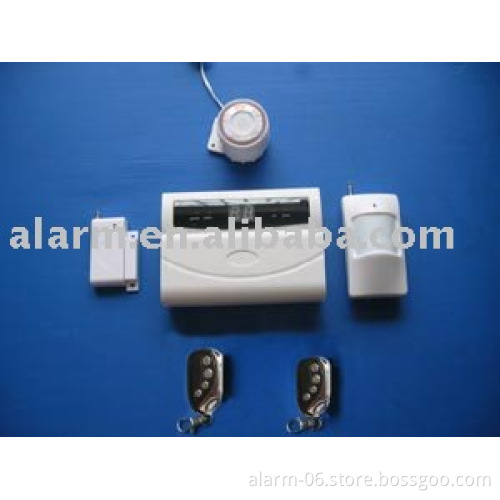 wireless intruder alarm system with LED show